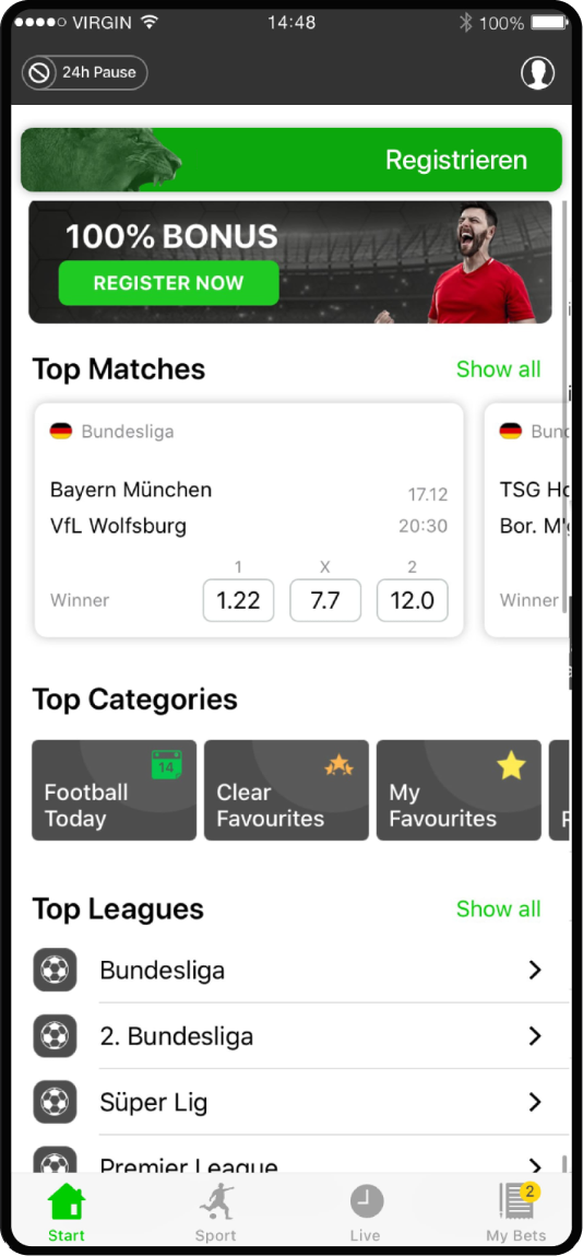 App screenshot
